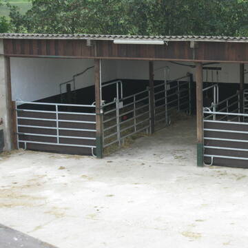 Bild: Stall in  Wittlaer