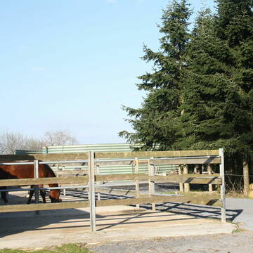 Bild: Stall in  Hohberg