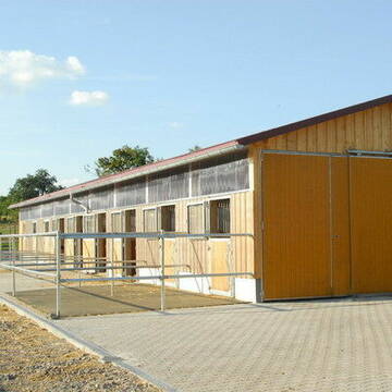 Bild: Stall in  Wiesloch