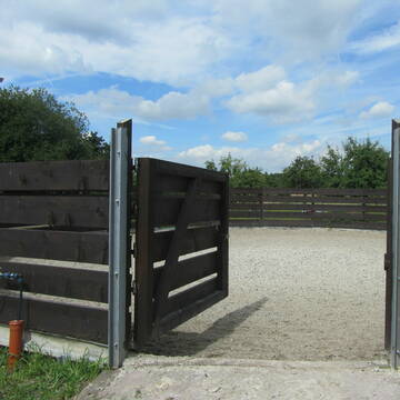Bild: Stall in  Hammersbach