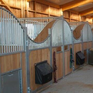 Bild: Stall in  Finsing