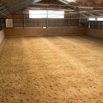 Blick in die Reithalle