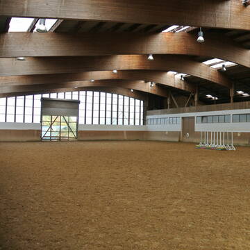 eine der Reithallen