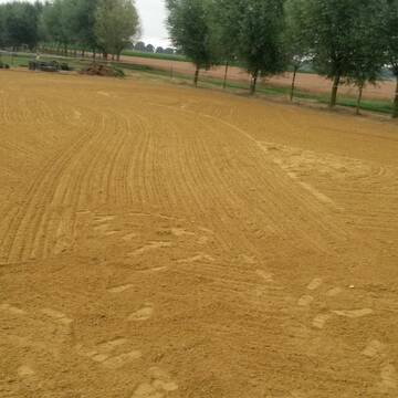 Reitplatz ist mit Beleuchtung