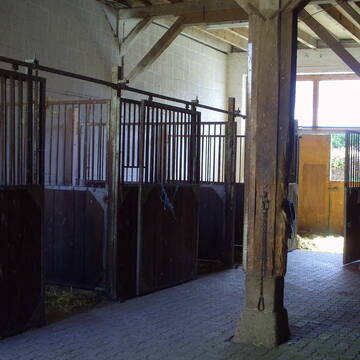 eine der drei Boxengassen