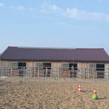 Bild: Stall in  Jork