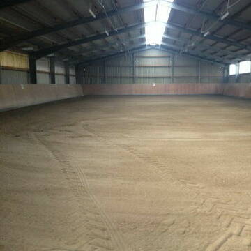 Halle mit neuem Boden in 2017