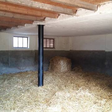 Innenansicht Offenstall