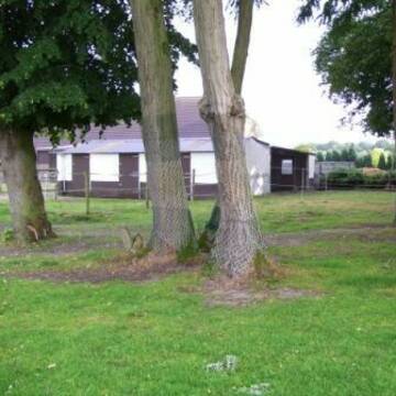 Boxen mit Unterstand