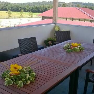 Bild: Stall in  Hammersbach