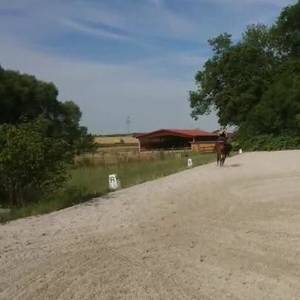 Beleuchteter Außenplatz