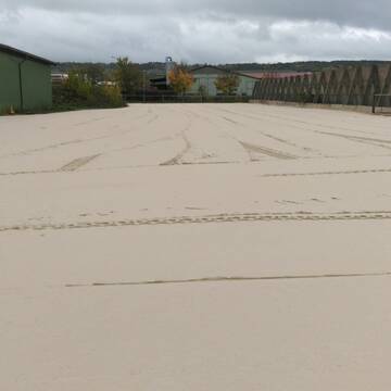 Neuer Außenreitplatz