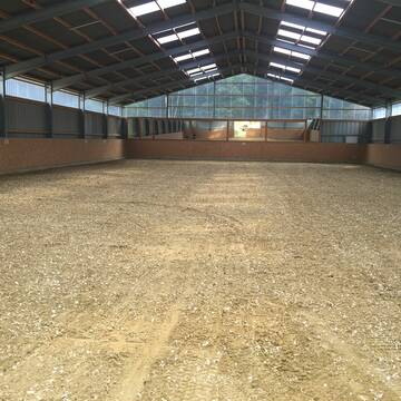 Reithalle 20 x 40m, Fleeceboden