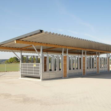 zeitgesteuerte Heuraufe