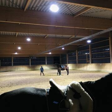 die große Reithalle