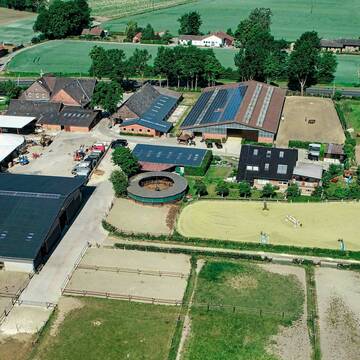 Bild: Stall in  Olfen