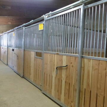 Bild: Stall in  Barth