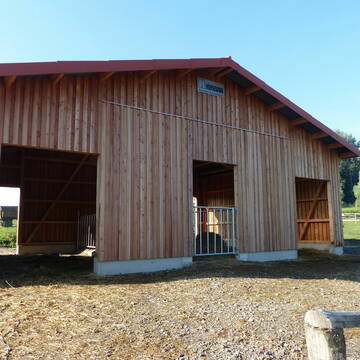 Bild: Stall in  Barth