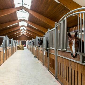 Bild: Stall in  Goldbach