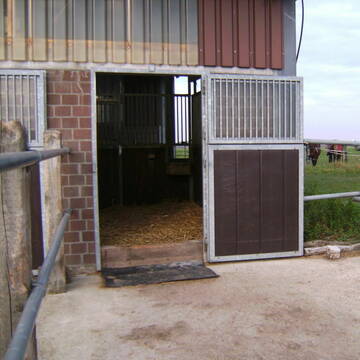 Außenansicht der Paddockbox