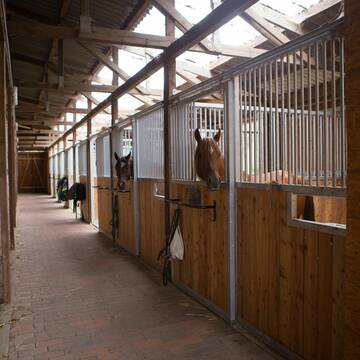 Bild: Stall in  Blowatz