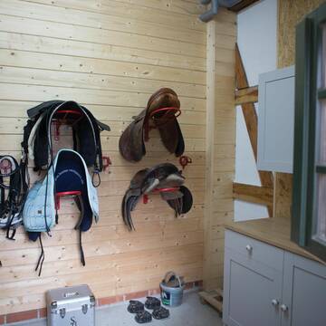 Bild: Stall in  Blowatz