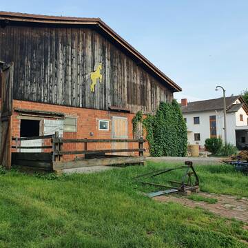 Bild: Stall in  Wiesloch