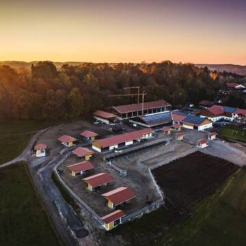 Bild: Stall in  Aying