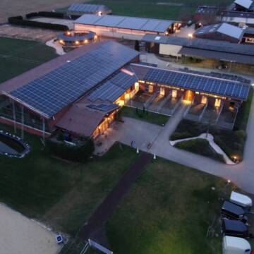 Bild: Stall in  Miel