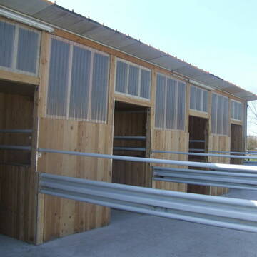 kleine Ansicht von unserem Stall