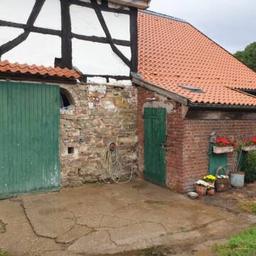 Waschplatz und Sattelkammer