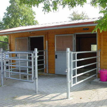 Bild: Stall in  Korntal