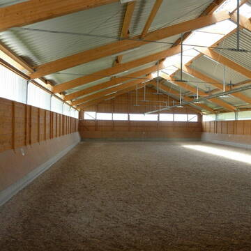 Bild: Stall in  Heiningen