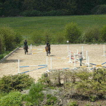 Bild: Stall in  Tutzing