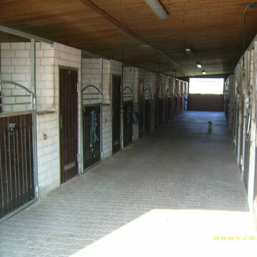 Neuer Stall - Boxen mit Sattelkammern