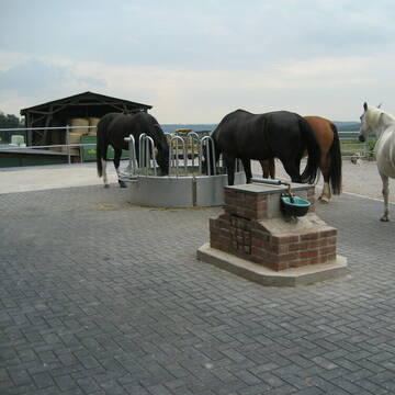 Bild: Stall in  Heidhausen