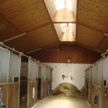 Bild: Stall in  Utting am Ammersee