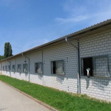 Pferdeställe Aussenansicht