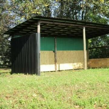 Einer der Offenställe