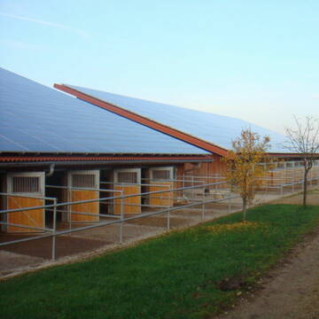 Bild: Stall in  Illschwang