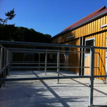 Bild: Stall in  Wiesensteig