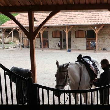 Bild: Stall in  Rehagen