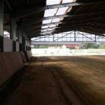 Reithalle von Innen 21x80m