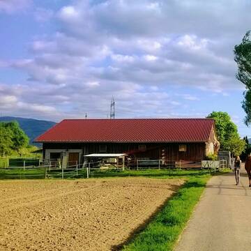 Rückkehr aus dem Naturschutzgebiet